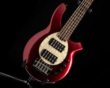 Used Ernie Ball Music Man Bongo 5 HH Burgundy Red