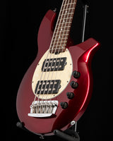 Used Ernie Ball Music Man Bongo 5 HH Burgundy Red
