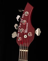 Used Ernie Ball Music Man Bongo 5 HH Burgundy Red