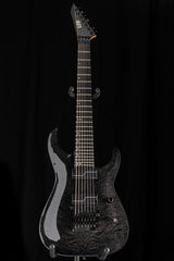 Used ESP LTD Buz McGrath Signature Buz-7 See-Thru Black