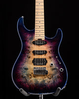 Used ESP Original Snapper CTM Poplar Burl Nebula Pink Purple Burst