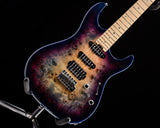 Used ESP Original Snapper CTM Poplar Burl Nebula Pink Purple Burst