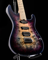 Used ESP Original Snapper CTM Poplar Burl Nebula Pink Purple Burst