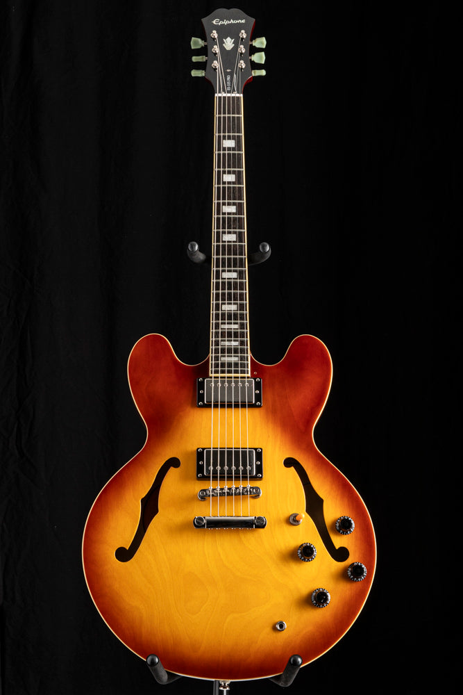 Used Epiphone ES-335 Pro Iced Tea