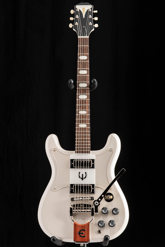 Used Epiphone Crestwood Custom Polaris White