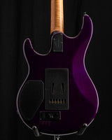 Used Ernie Ball Music Man Ball BFR Luke III HH Boysenberry Flame