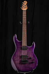 Used Ernie Ball Music Man Ball BFR Luke III HH Boysenberry Flame