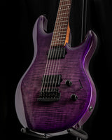 Used Ernie Ball Music Man Ball BFR Luke III HH Boysenberry Flame