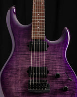 Used Ernie Ball Music Man Ball BFR Luke III HH Boysenberry Flame