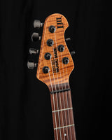 Used Ernie Ball Music Man Ball BFR Luke III HH Boysenberry Flame