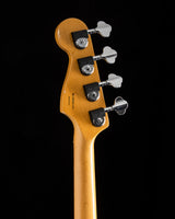 Used Fender American Deluxe Jazz Bass Crimson Red Transparent