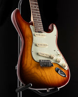 Used Fender American Elite Ash Stratocaster Cherry Burst