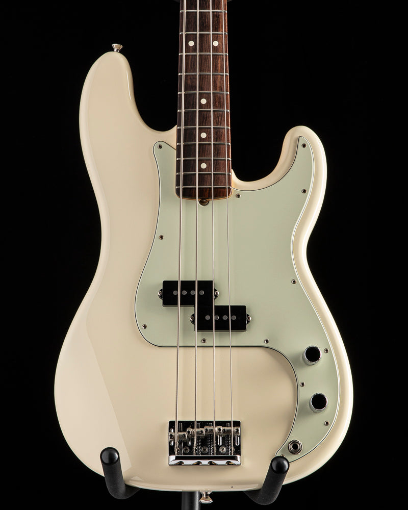 Used Fender American Professional Precision Bass Olympic White