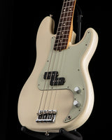 Used Fender American Professional Precision Bass Olympic White