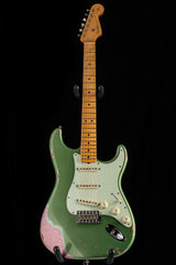 Used Fender Custom Shop Relic '64 Special Strat Aged Sage Green Metallic