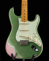 Used Fender Custom Shop Relic '64 Special Strat Aged Sage Green Metallic