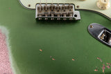 Used Fender Custom Shop Relic '64 Special Strat Aged Sage Green Metallic