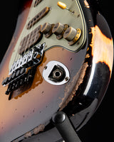 Used Fender Custom Shop Alley Cat Strat Heavy Relic Floyd Rose 3-Color Sunburst