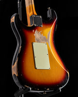 Used Fender Custom Shop Alley Cat Strat Heavy Relic Floyd Rose 3-Color Sunburst
