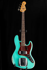 Used Fender Custom Shop '64 Jazz Bass Relic Sea Foam Green