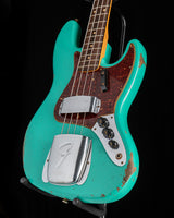 Used Fender Custom Shop '64 Jazz Bass Relic Sea Foam Green