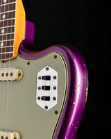 Used Fender Custom Shop 1965 Jaguar Heavy Relic Faded Purple Metallic