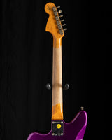 Used Fender Custom Shop 1965 Jaguar Heavy Relic Faded Purple Metallic