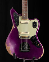 Used Fender Custom Shop 1965 Jaguar Heavy Relic Faded Purple Metallic