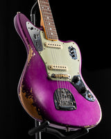 Used Fender Custom Shop 1965 Jaguar Heavy Relic Faded Purple Metallic