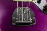 Used Fender Custom Shop 1965 Jaguar Heavy Relic Faded Purple Metallic