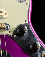 Used Fender Custom Shop 1965 Jaguar Heavy Relic Faded Purple Metallic
