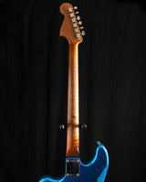 Used Fender Custom Shop Bass VI Ash Heavy Relic Blue Sparkle over 2-Color Sunburst