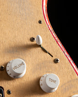 Used Fender Custom Shop '54 Roasted Strat Super Heavy Relic Aged Candy Apple Red over 2-Color Sunburst