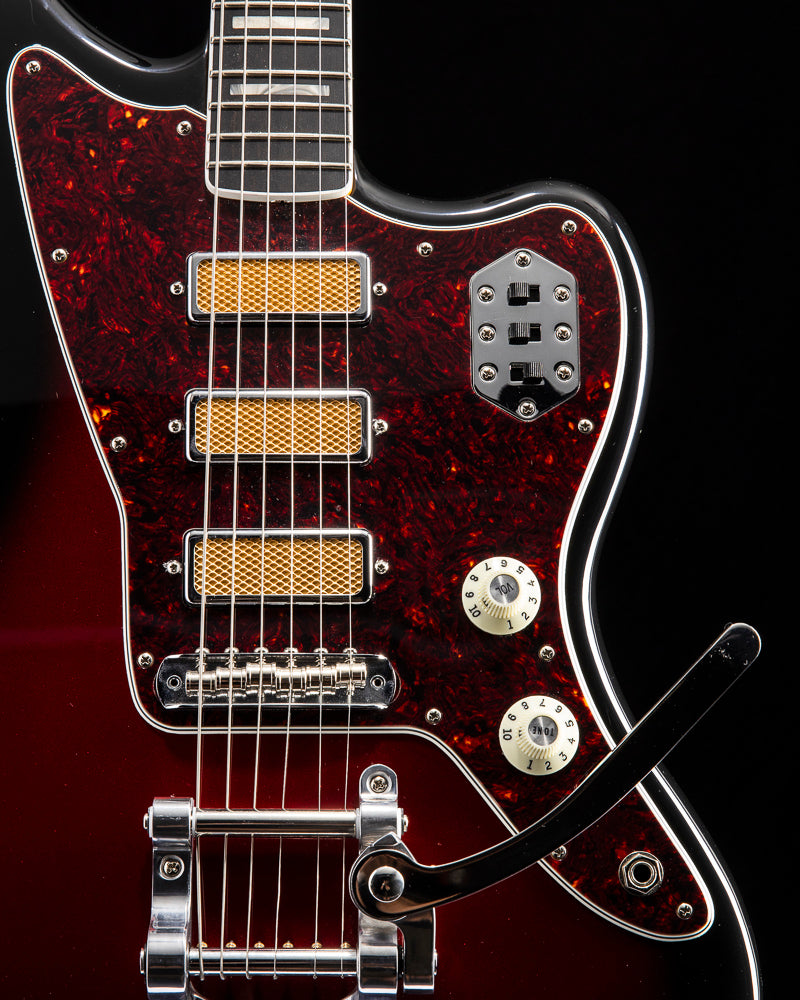 Used Fender Gold Foil Jazzmaster Candy Apple Burst