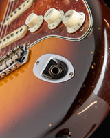 Used Fender Custom Shop '59 Stratocaster Relic Narrow Faded Chocolate 3-Tone Sunburst Masterbuilt Paul Waller