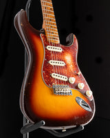 Used Fender Custom Shop '59 Stratocaster Relic Narrow Faded Chocolate 3-Tone Sunburst Masterbuilt Paul Waller