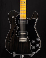 Used Fender Modern Player Telecaster Thinline Deluxe Transparent Black