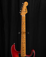 Used Fender Rarities Flame Ash Top Stratocaster Plasma Red Burst