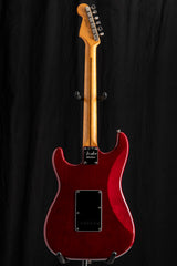 Used Fender Rarities Flame Ash Top Stratocaster Plasma Red Burst