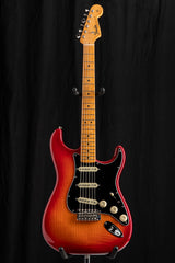 Used Fender Rarities Flame Ash Top Stratocaster Plasma Red Burst