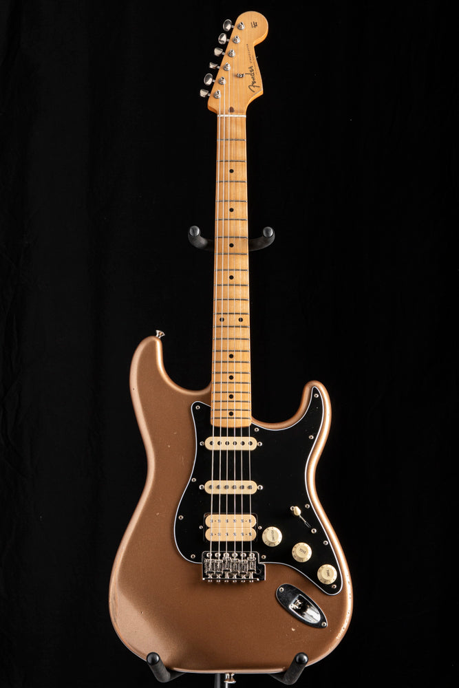 Used Fender Vintera Road Worn Stratocaster Firemist Gold