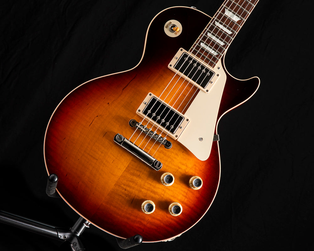 gibson les paul tobacco burst used Standard '50s Faded Electric Guitar - Vintage The 24.75 inch scale length neck is topped with a 12 inch rosewood fretboard Used Gibson Les Paul Tribute