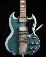 Used Gibson Custom 1964 SG Standard Reissue with Maestro Vibrola Ultra Light Aged Pelham Blue