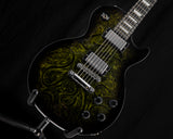 Used Gibson USA Anniversary Nashville Flood Les Paul Studio Green Swirl