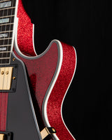 Used Gibson Custom Les Paul Custom Red Sparkle