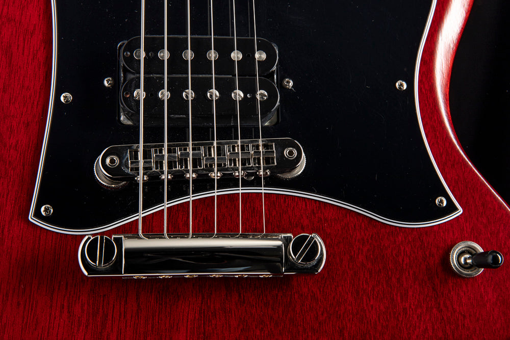 ギター Gibs SG tribute made in USA Gibson SG Tribute Electric Guitar - Vintage Cherry Satin w