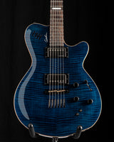 Used Godin LGX-SA Trans Blue Flame