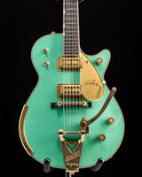 Used Gretsch Custom Shop G6134-CS Penguin Masterbuilt by Chad Henrichsen Sea Foam Green