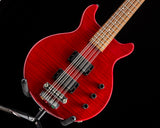 1993 Hamer B12S 12-String Bass Transparent Cherry