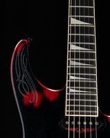 Used 1984 Jackson USA Soloist Axes of Evil Black Pearl